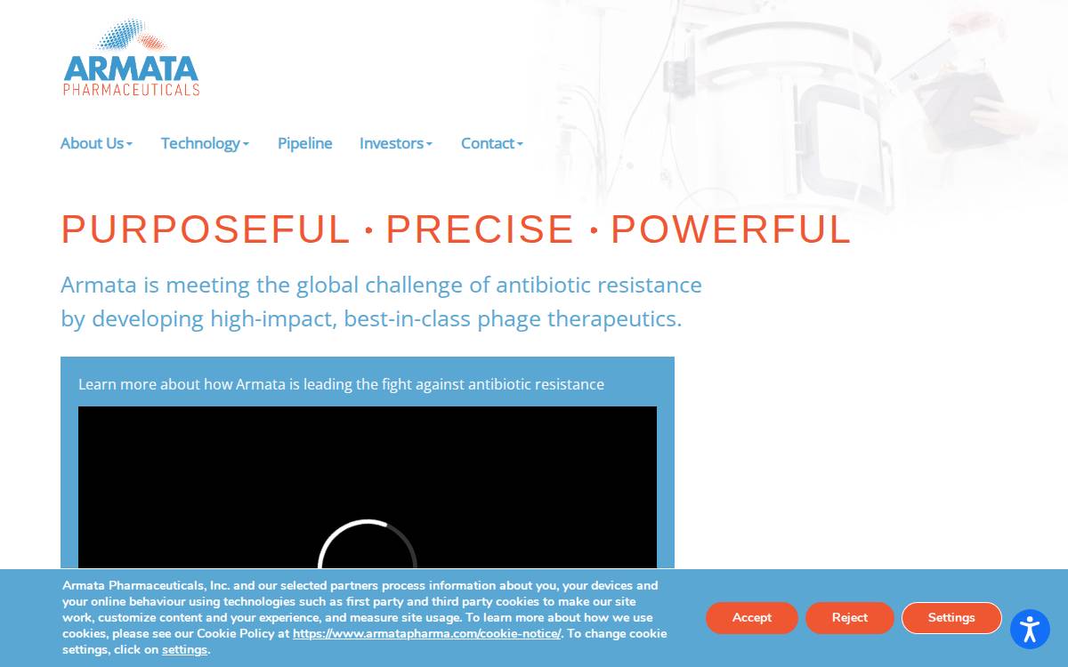 AmpliPhi Biosciences website preview