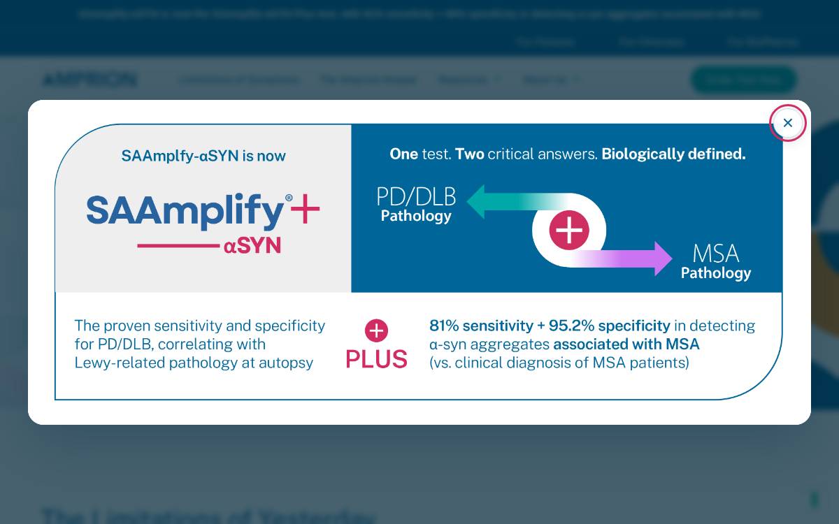 Amprion, Inc. website preview