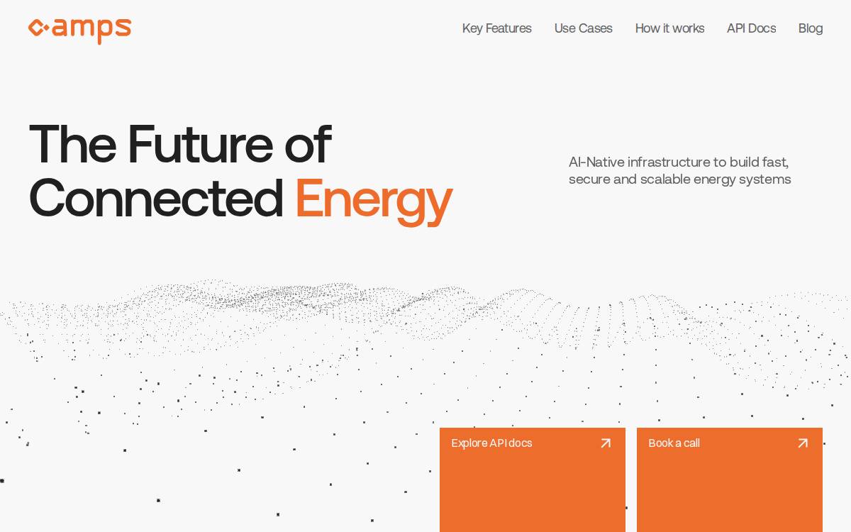 Amps website preview