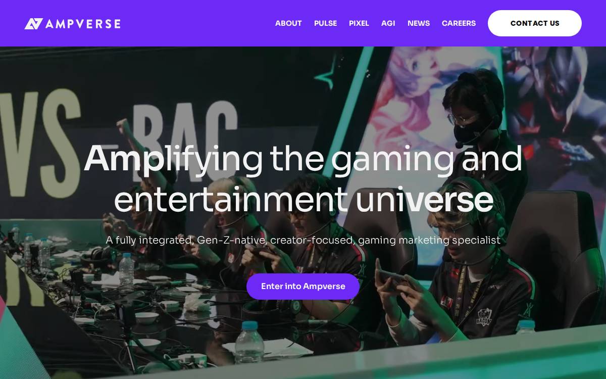 Ampversegroup website preview