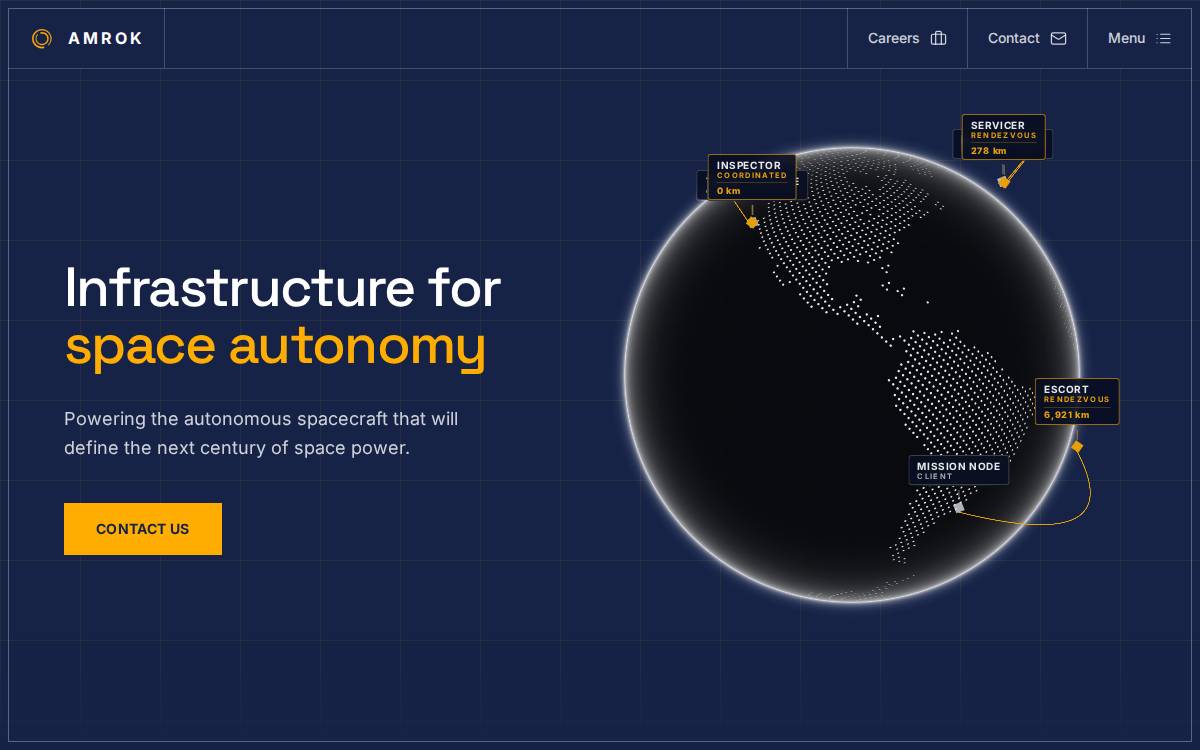 AMROK website preview