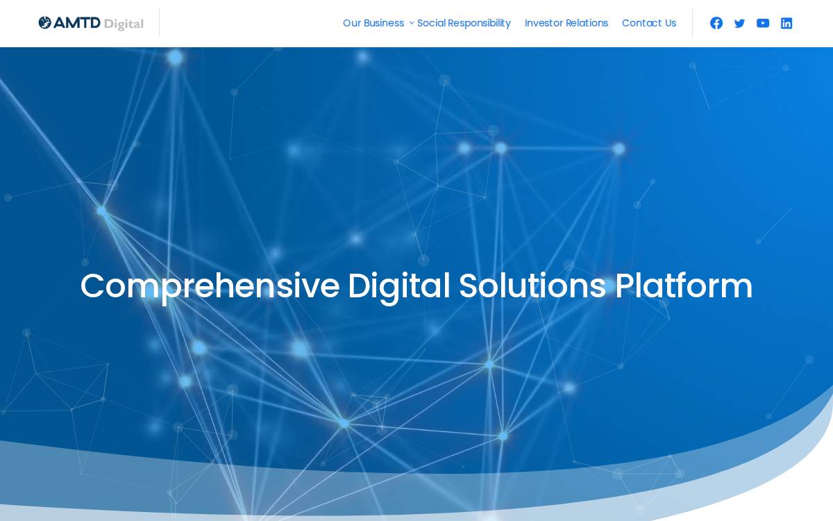 AMTD digital website preview