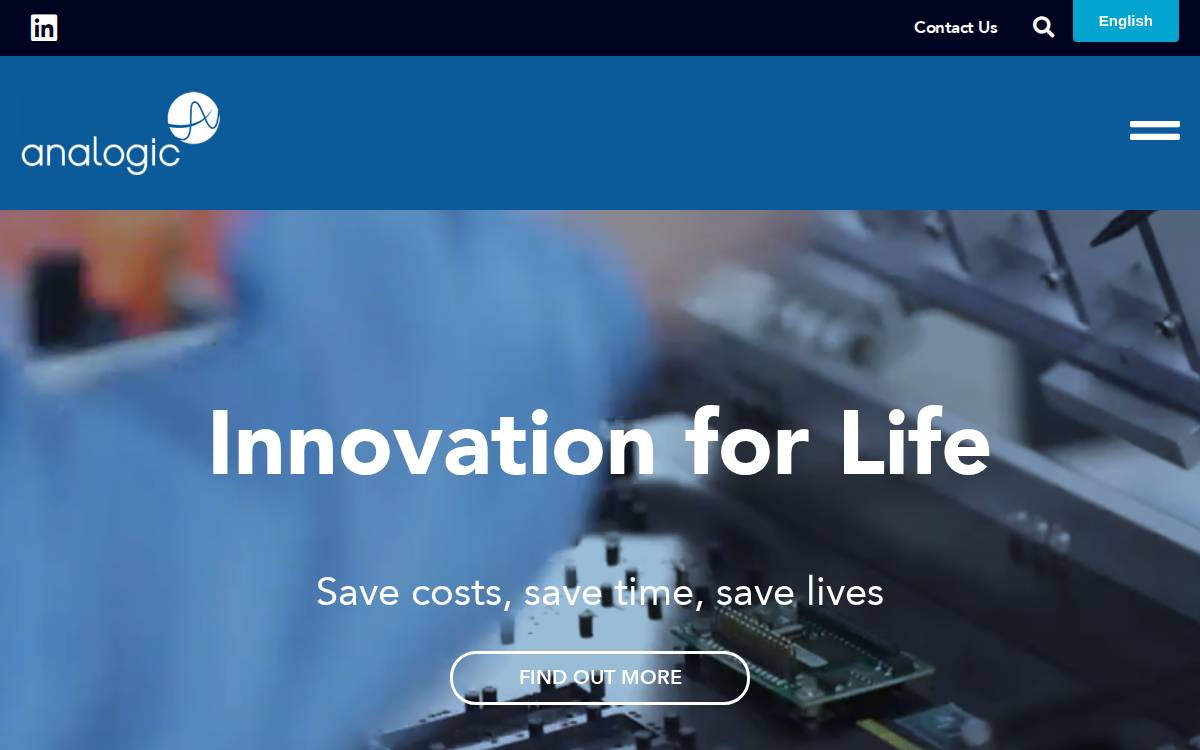 Analogic website preview