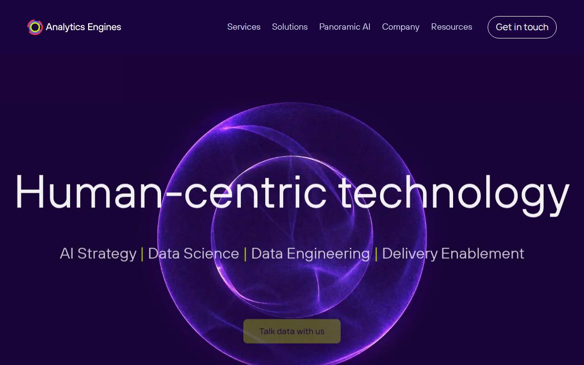 analytics-engines website preview