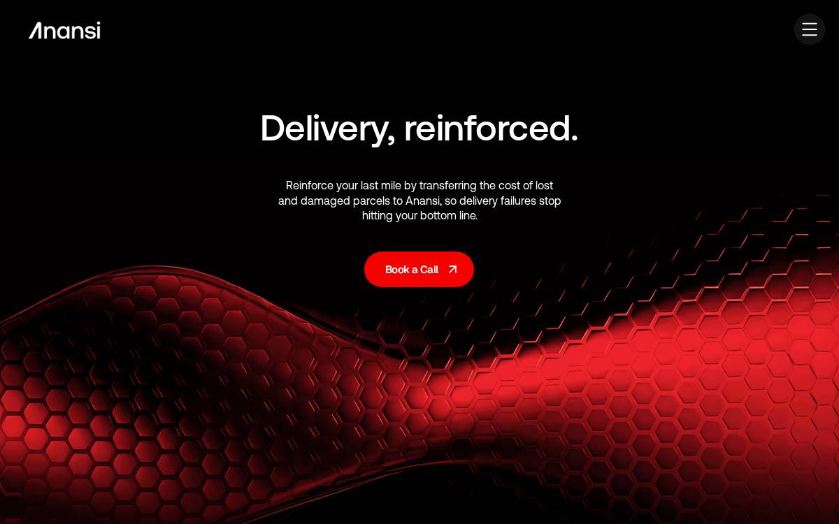 Anansi website preview
