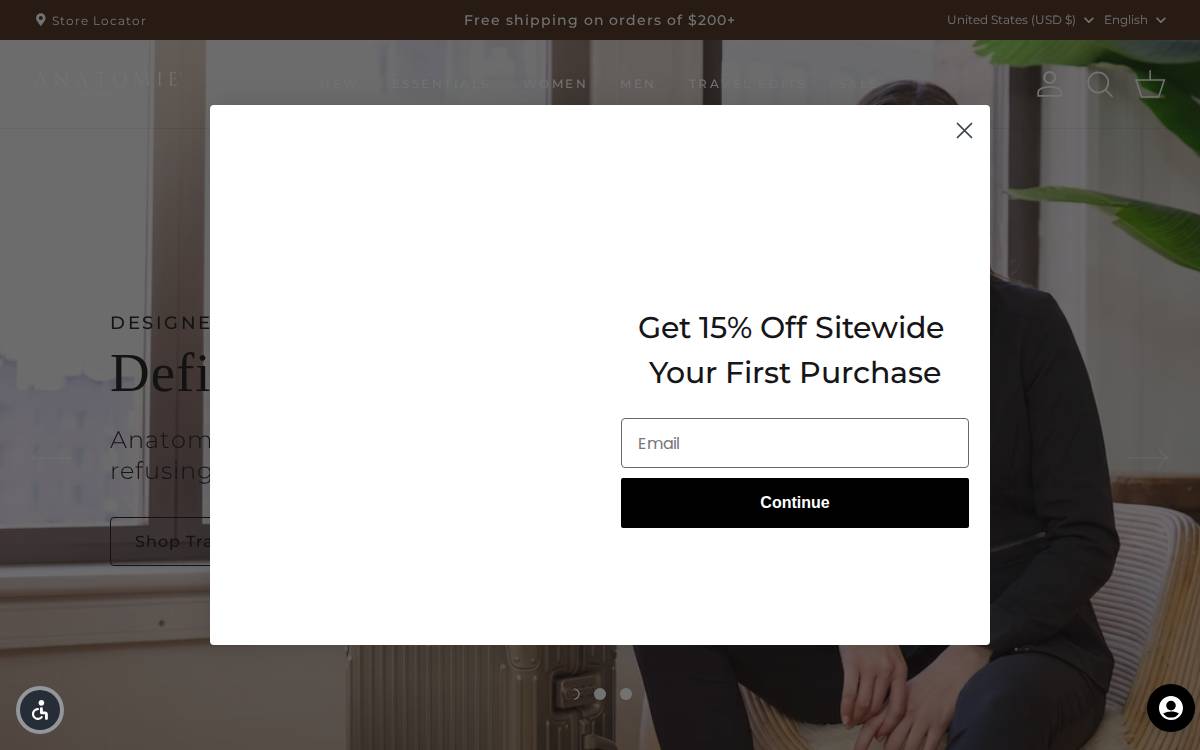 Anatomie website preview