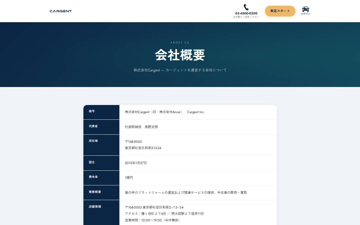 Ancar website preview