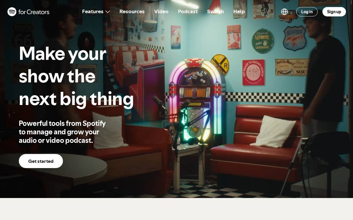 Anchor FM website preview
