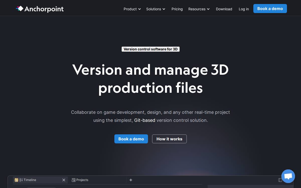 Anchorpoint website preview