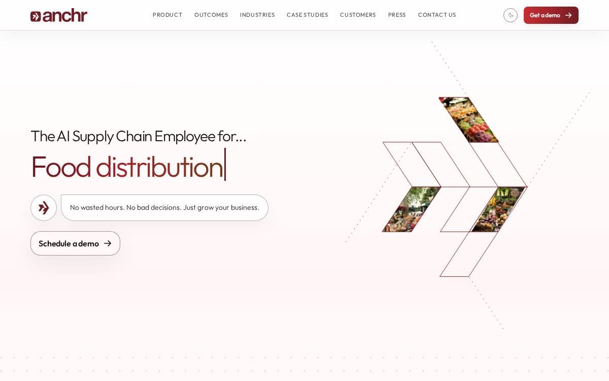 Anchr website preview