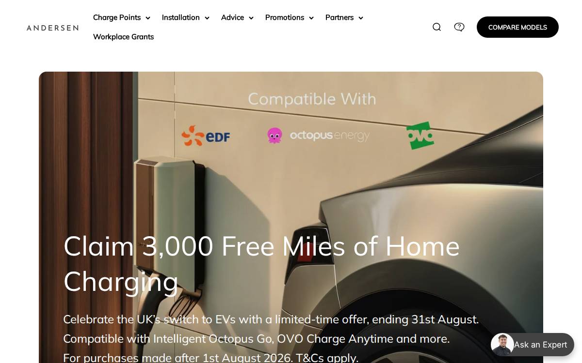 Andersen Ev website preview