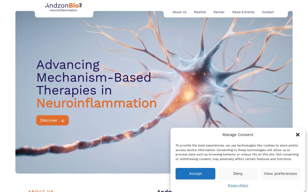 Andzonbio2’s website website preview