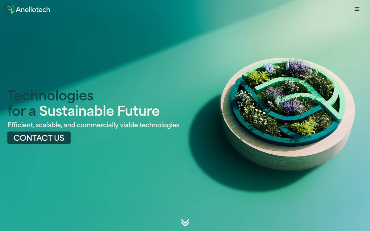 Anellotech website preview