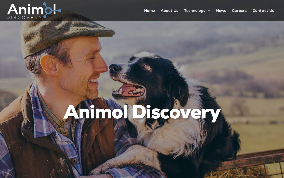 Animol website preview