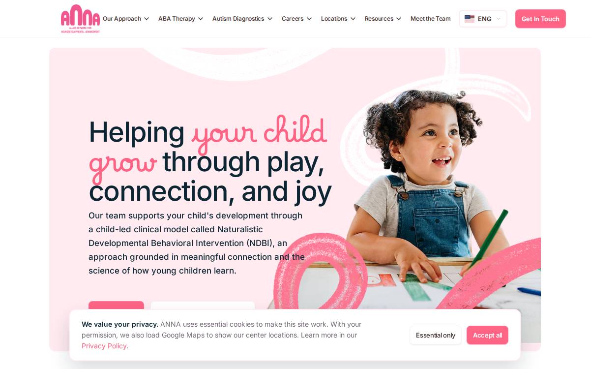 Anna Health website preview
