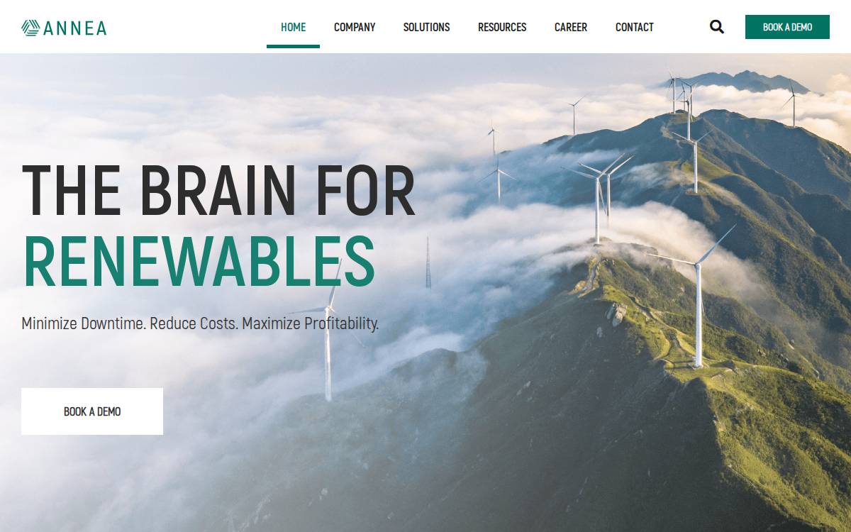ANNEA website preview