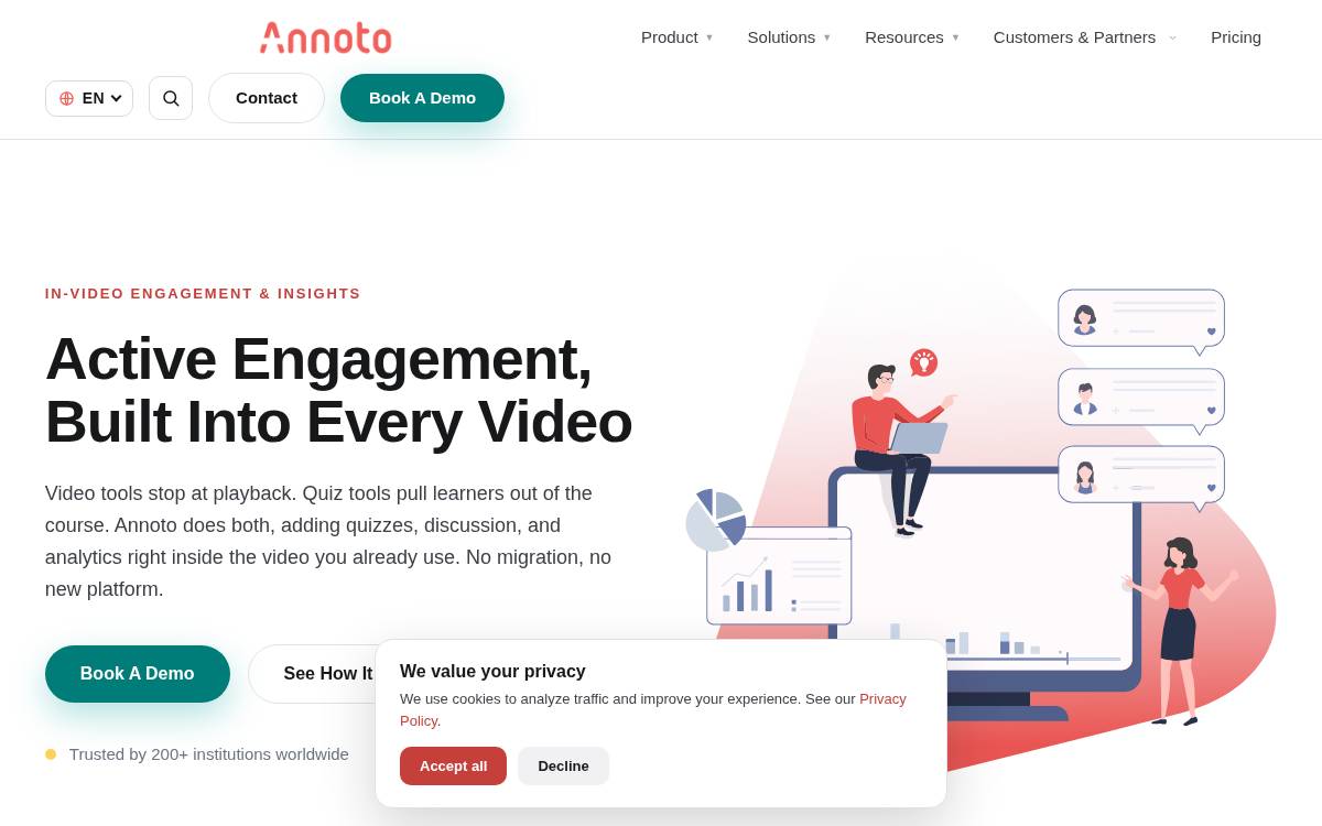 Annoto website preview