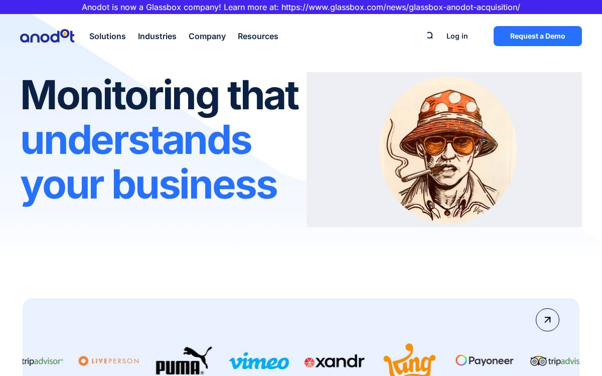 Anodot Ltd. website preview