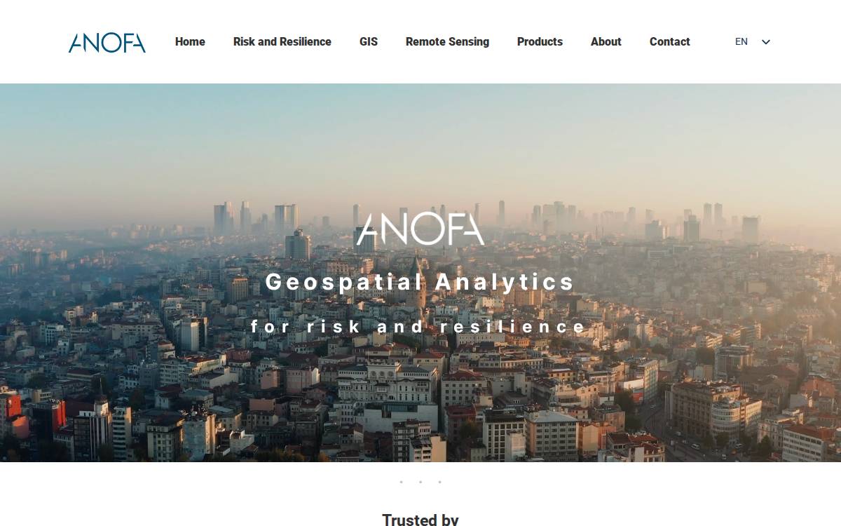 Anofa website preview