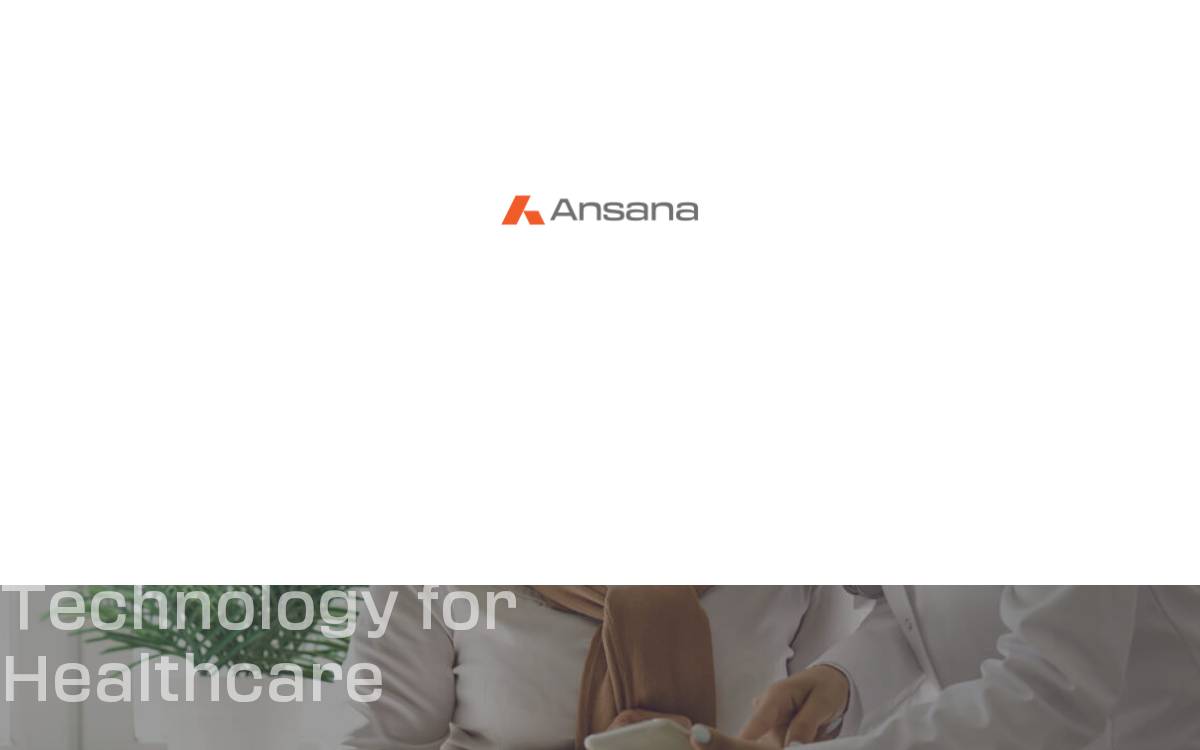 Ansana website preview