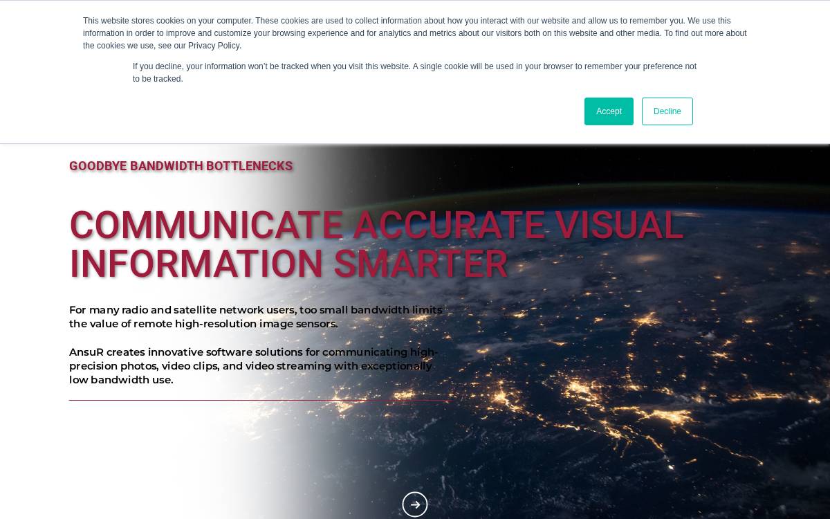 AnsuR website preview