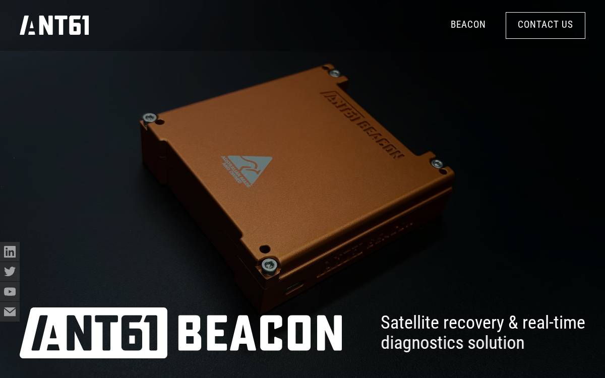 ANT61 website preview