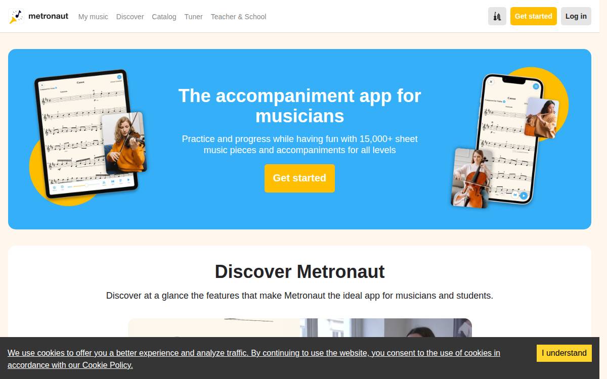 Antescofo website preview