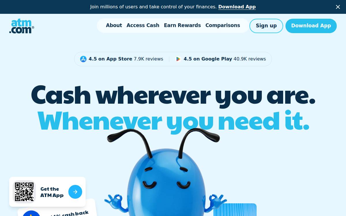 Antmoney website preview
