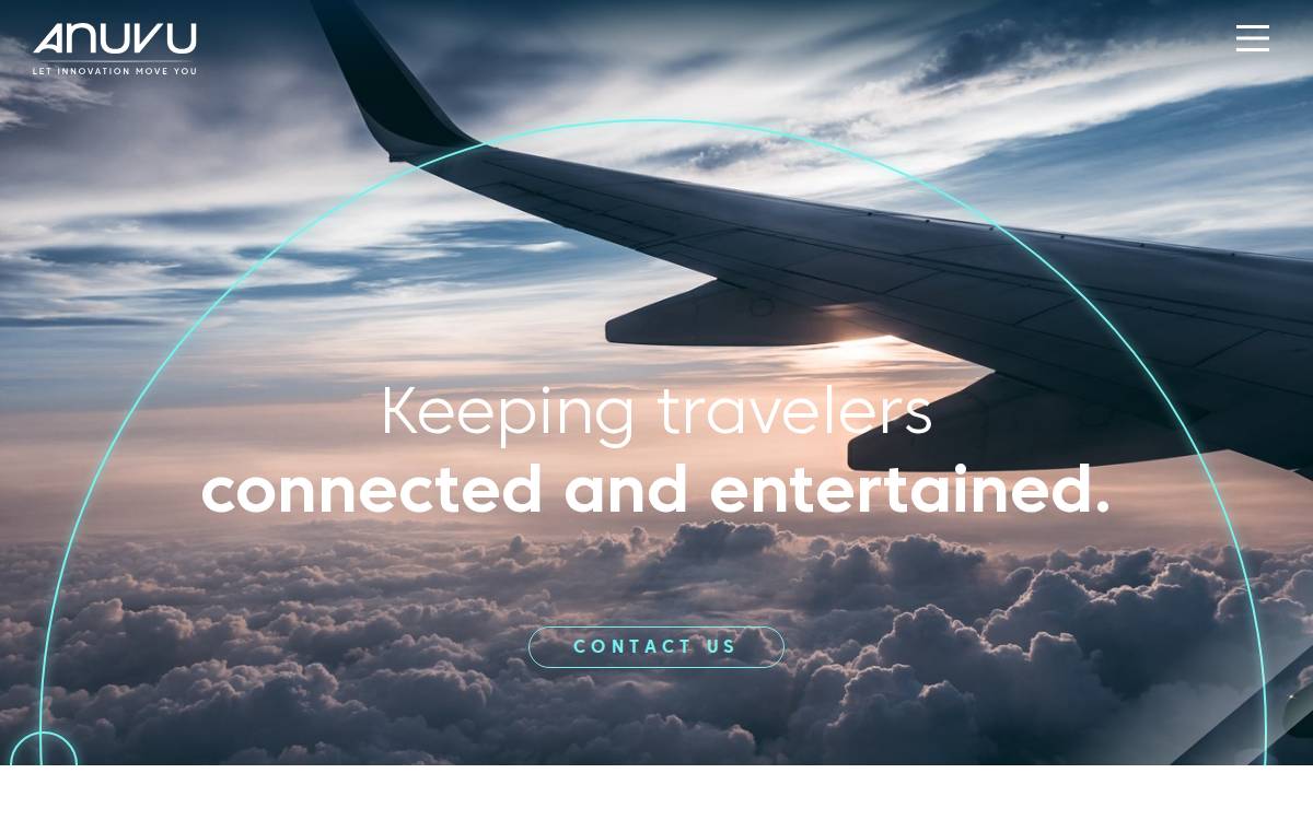 Anuvu website preview