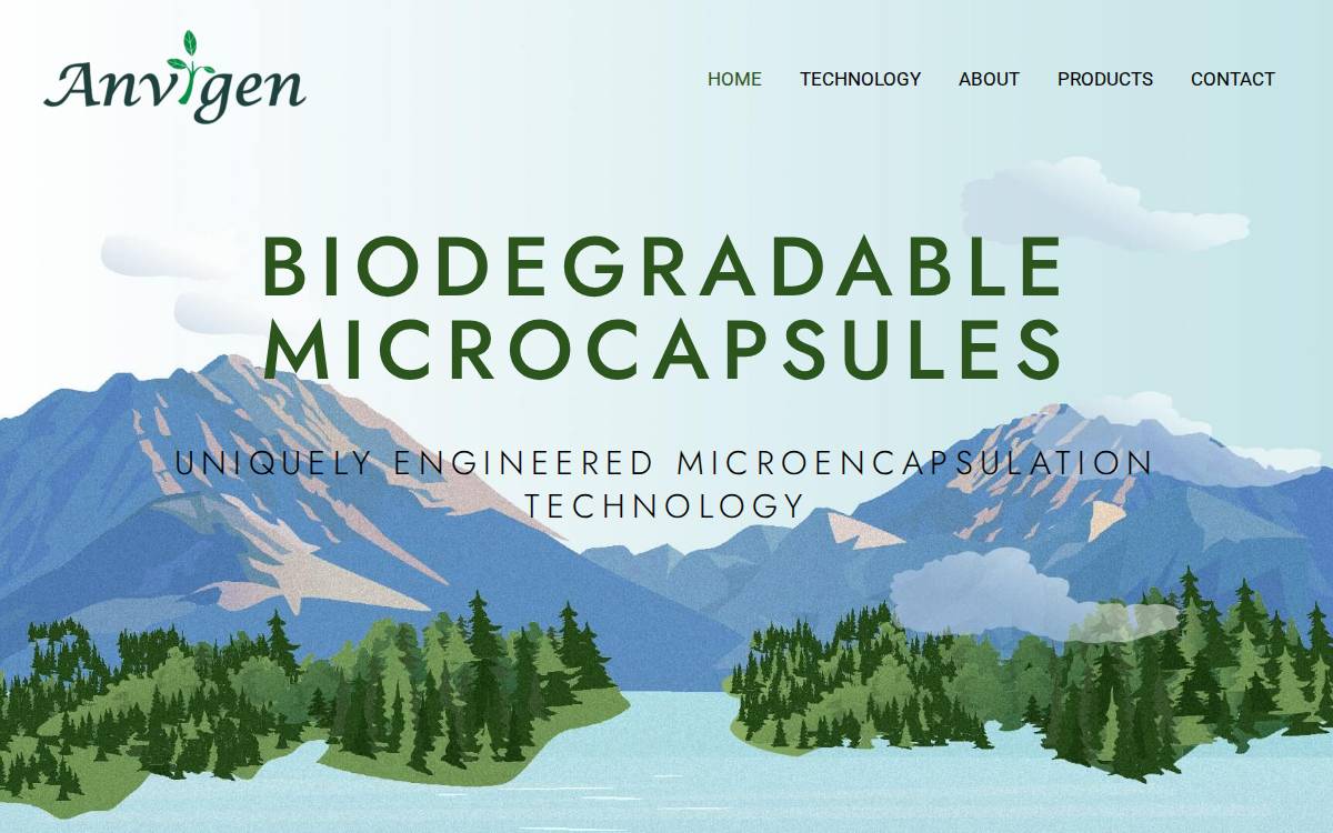 Anvigen website preview