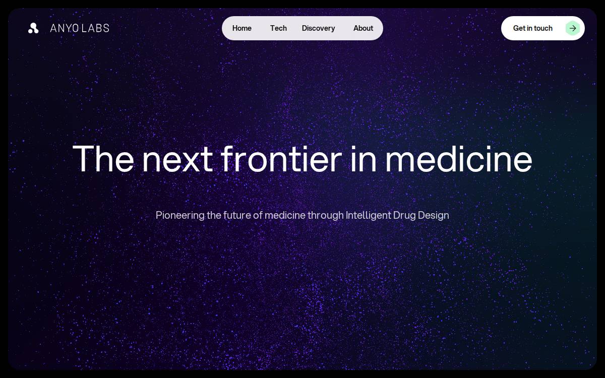 ANYO Labs website preview