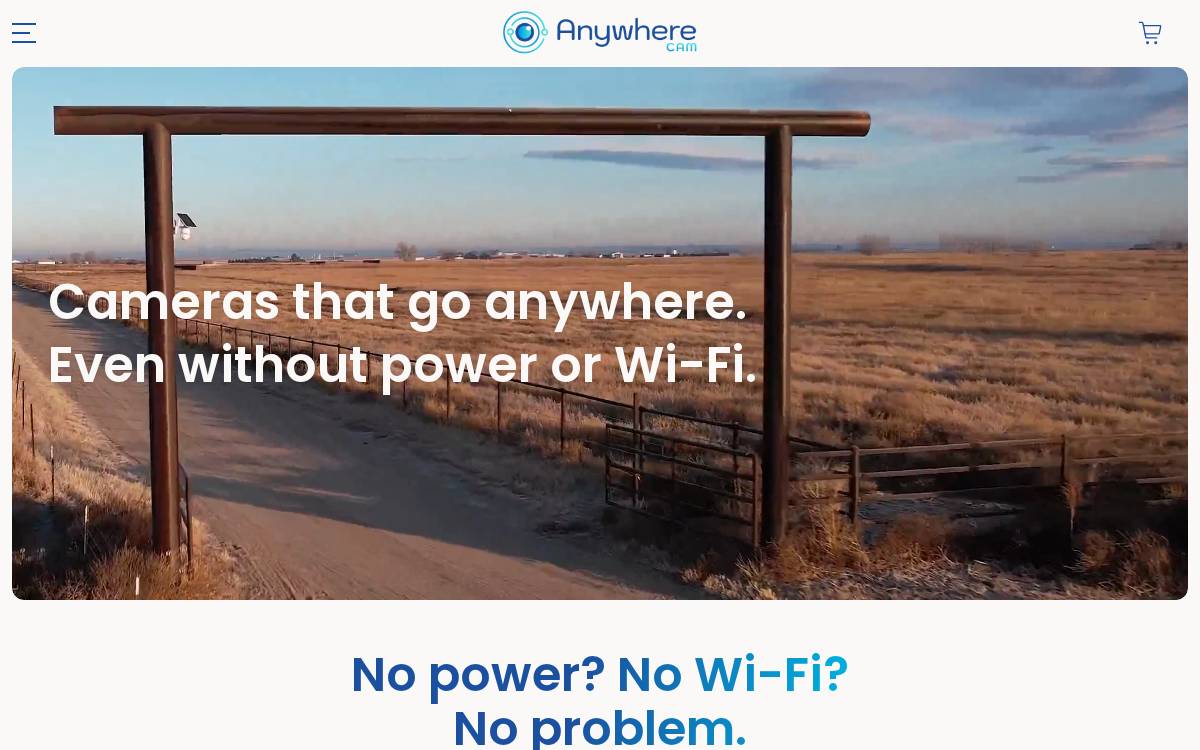 Anywhere website preview