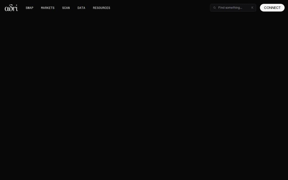Aori website preview