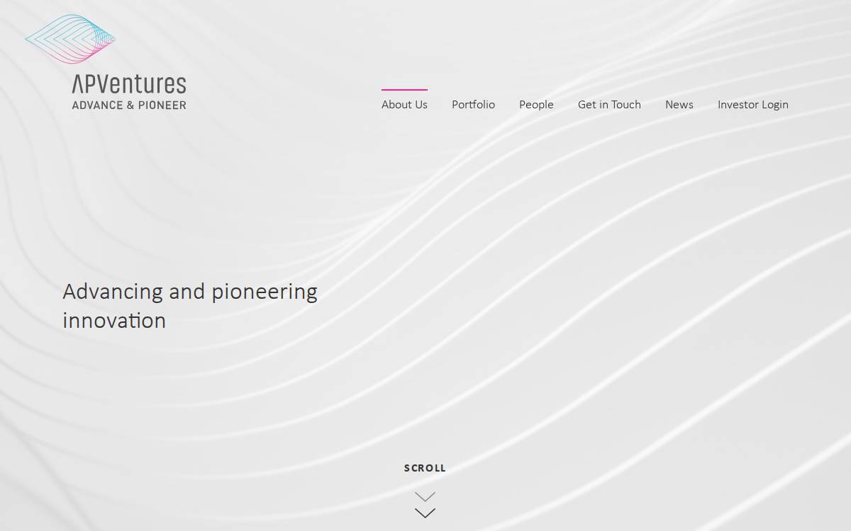 AP Ventures website preview