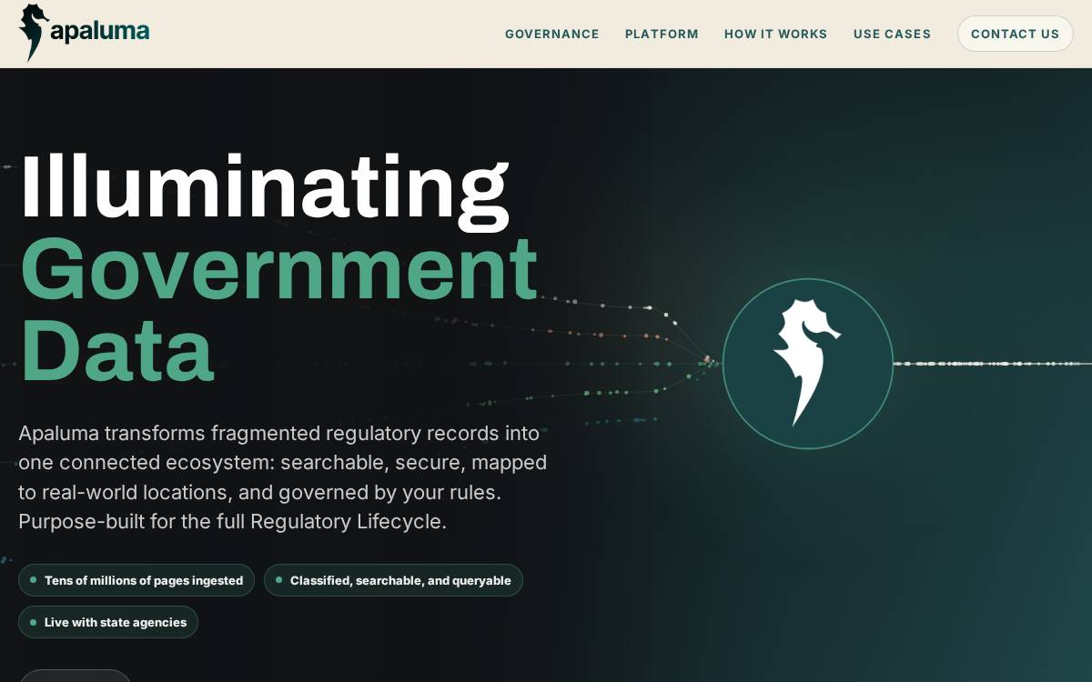 Apaluma website preview