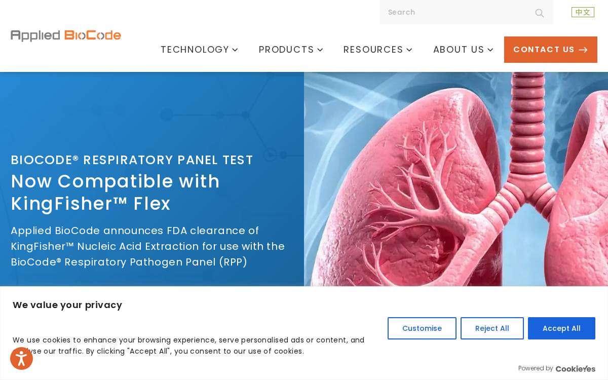 Apbiocode website preview