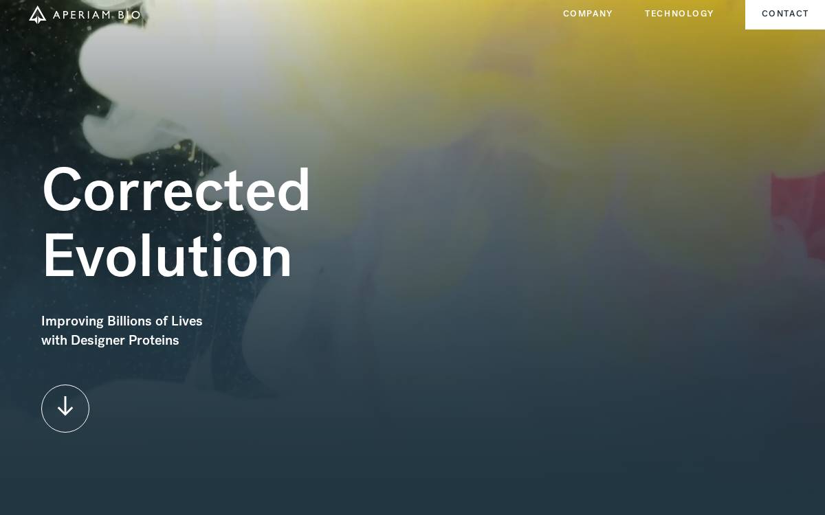 Aperiam Bio website preview