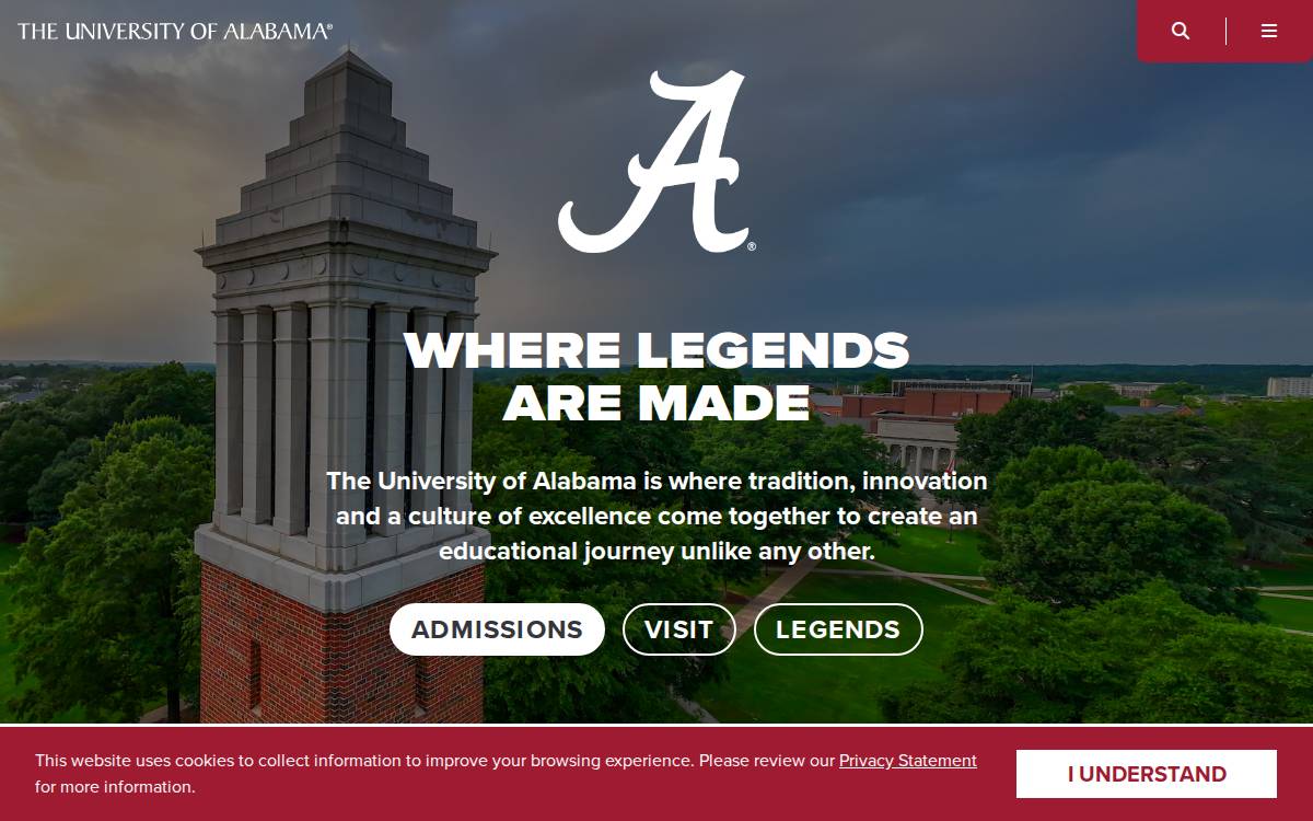 APEX Accelerator Alabama website preview