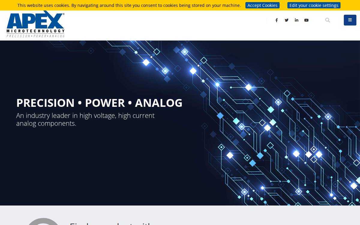 Apexanalog website preview