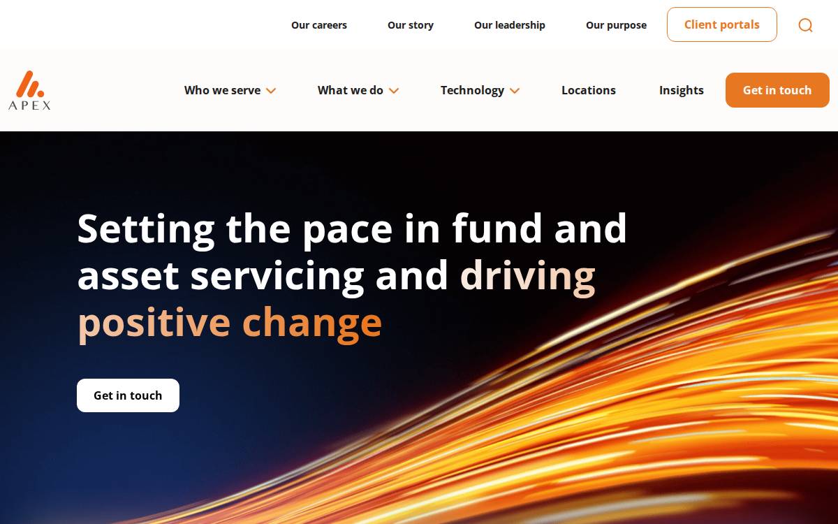 Apex Group website preview