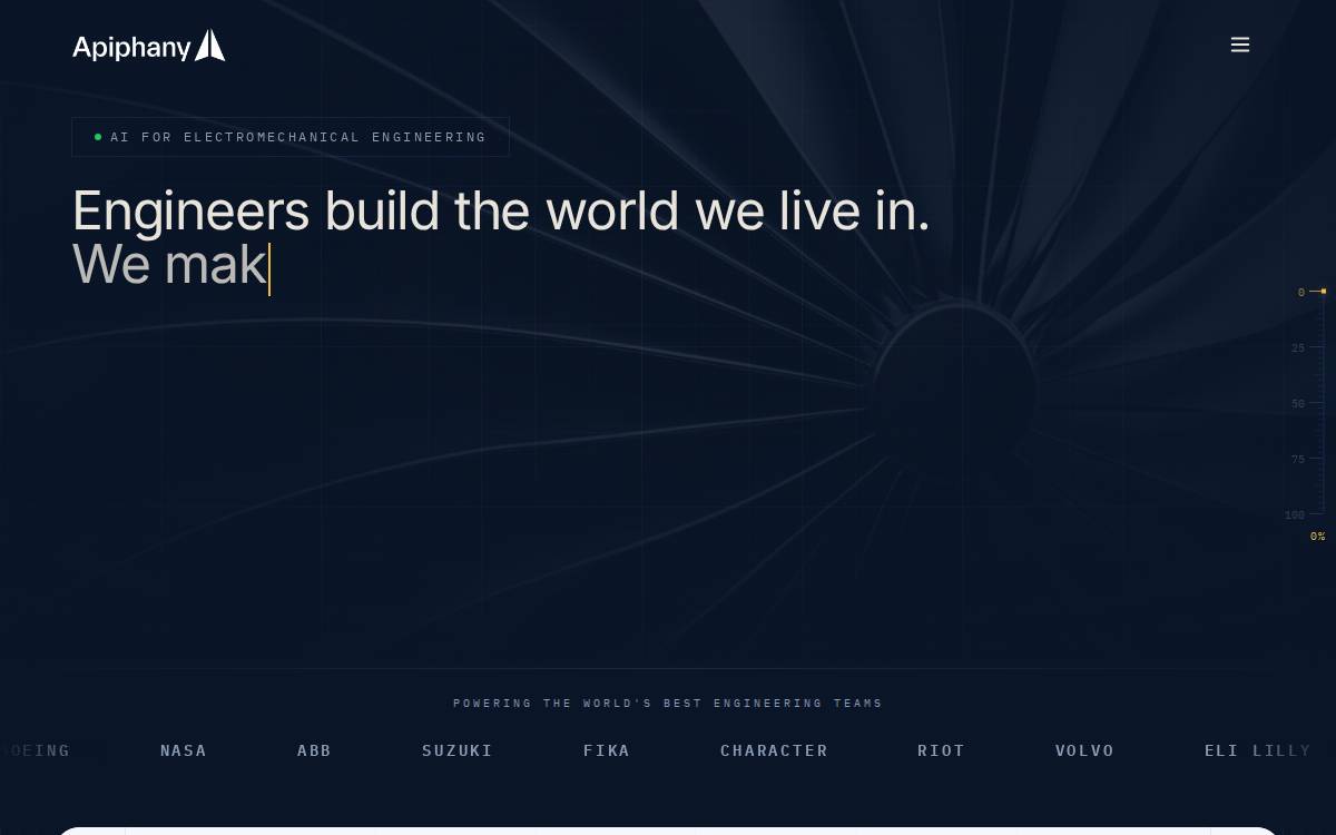 Apiphany AI website preview