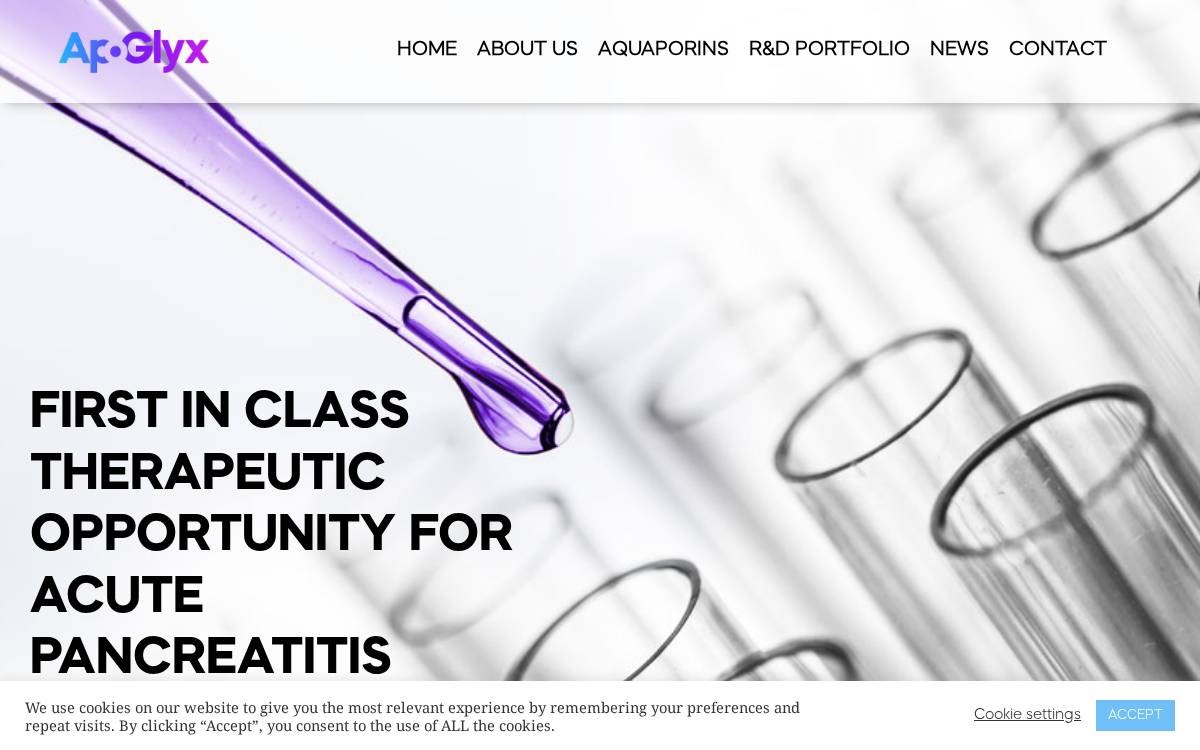 ApoGlyx website preview