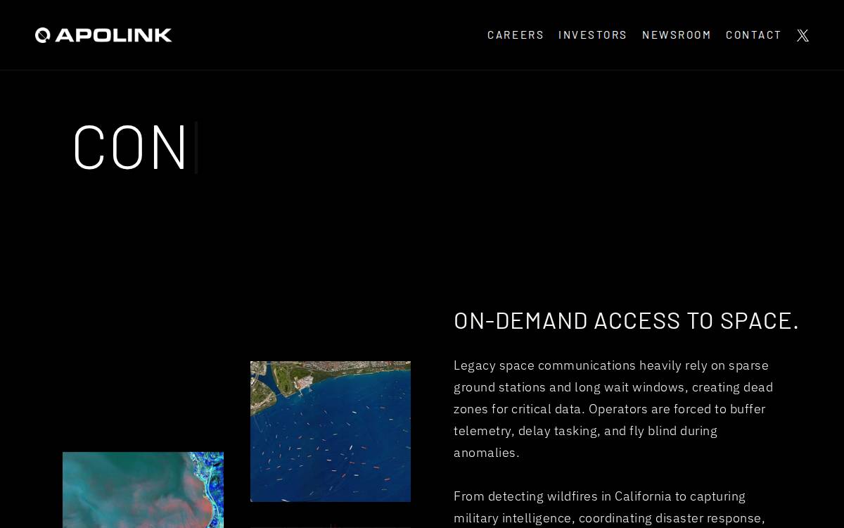 Apolink website preview