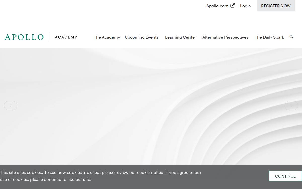 Apollo Academy website preview