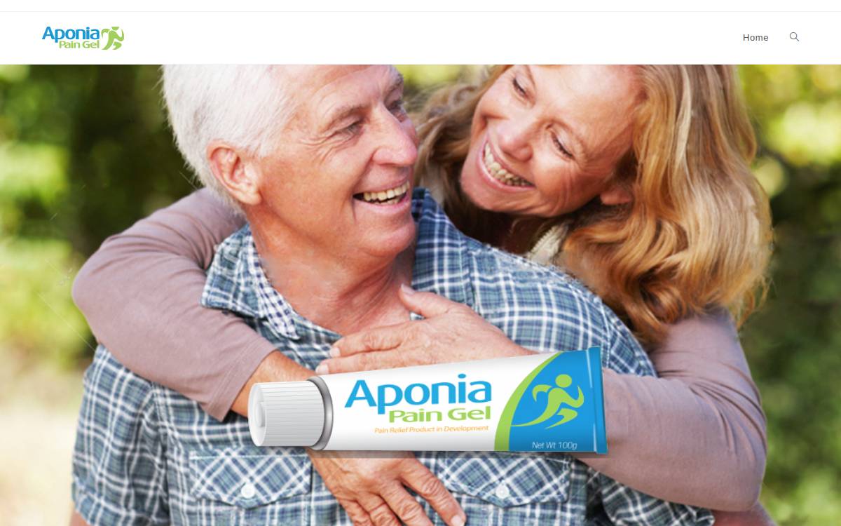 Aponia Laboratories website preview