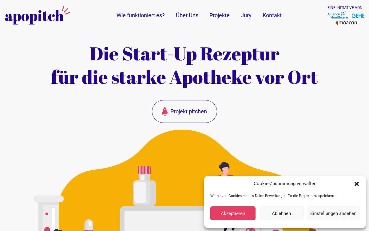 Apopitch website preview