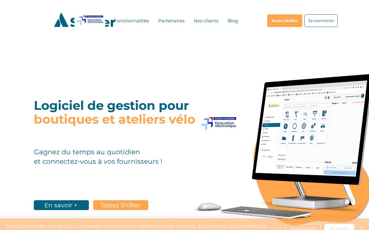 App Shifter website preview