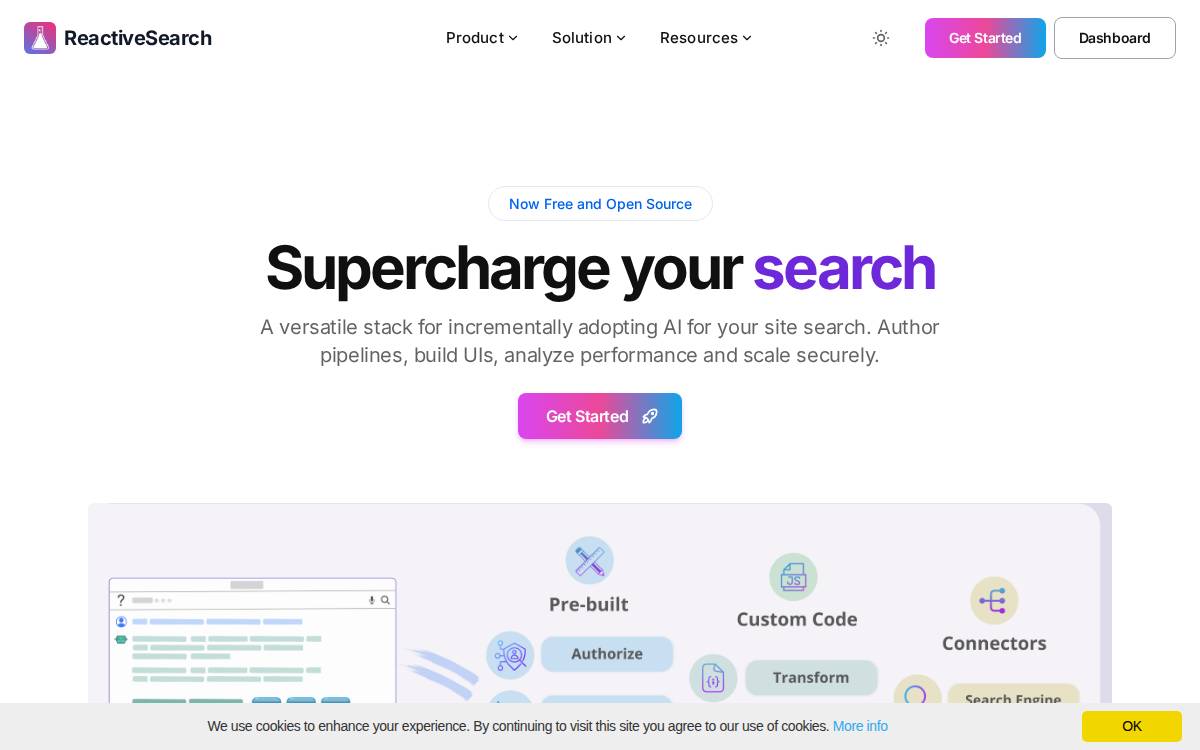 Appbase website preview