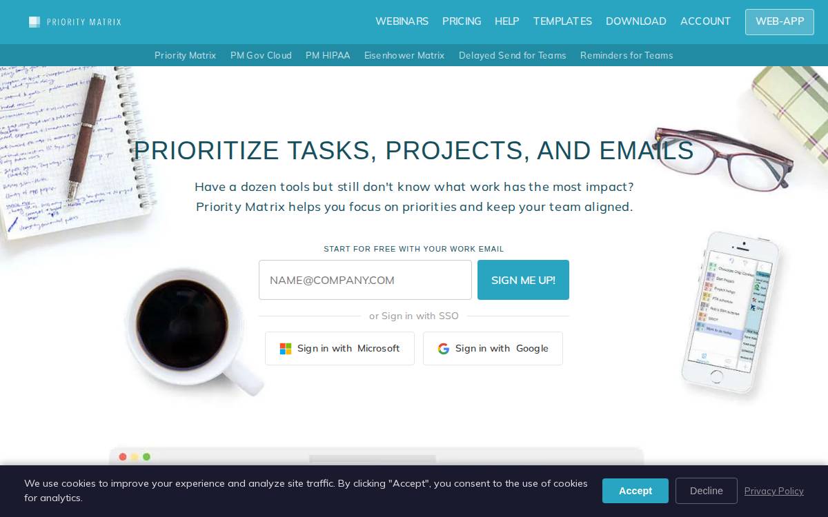 Appfluence website preview