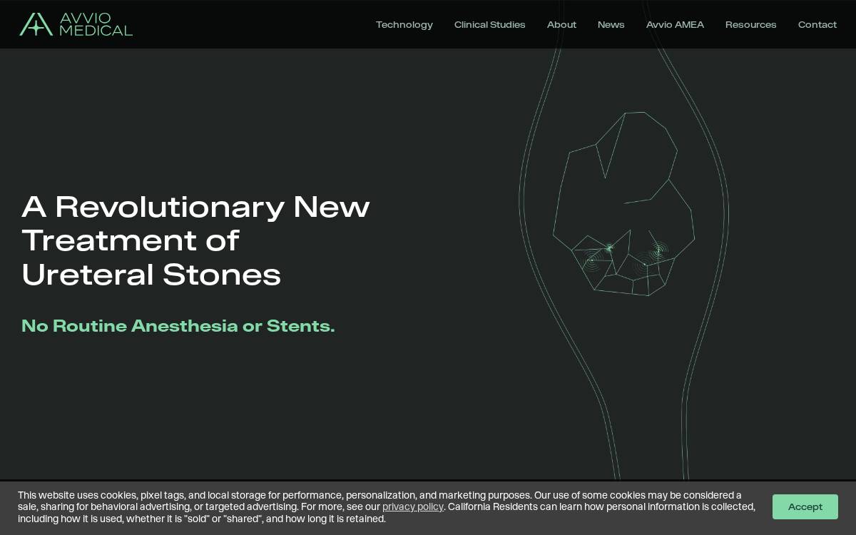 Applaud Medical website preview